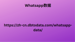 Whatsapp数据